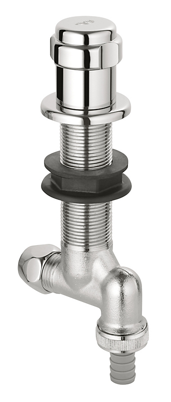 GROHE Eggemann design-handle afspærringsventil til vaske & opvaskemaskine. Forkromet