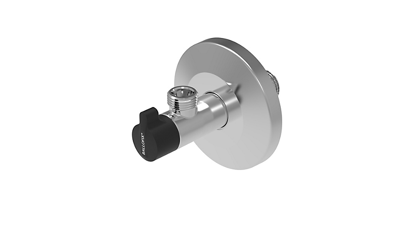 BROEN BALLOFIX Vinkelventil Enkel, G3/8AxG1/2A, messing