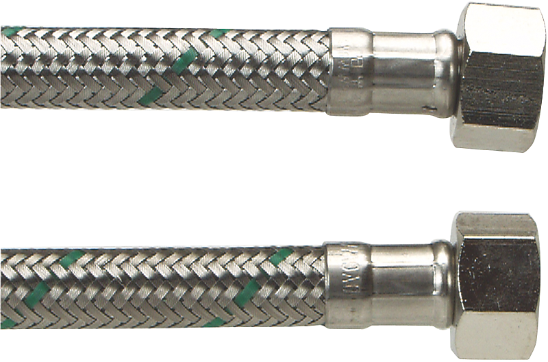 Neoperl Softpex tilslutningsslange. 300 mm. 3/8 L x 3/8 L Rustfri flet. Koldt & varmt vand. NEOFLEXSPX DN8