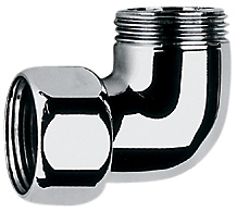 GROHE tilslutningsvinkel møtrik 3/4''x3/4'' udvendig, til termostat (34 361/34 364)