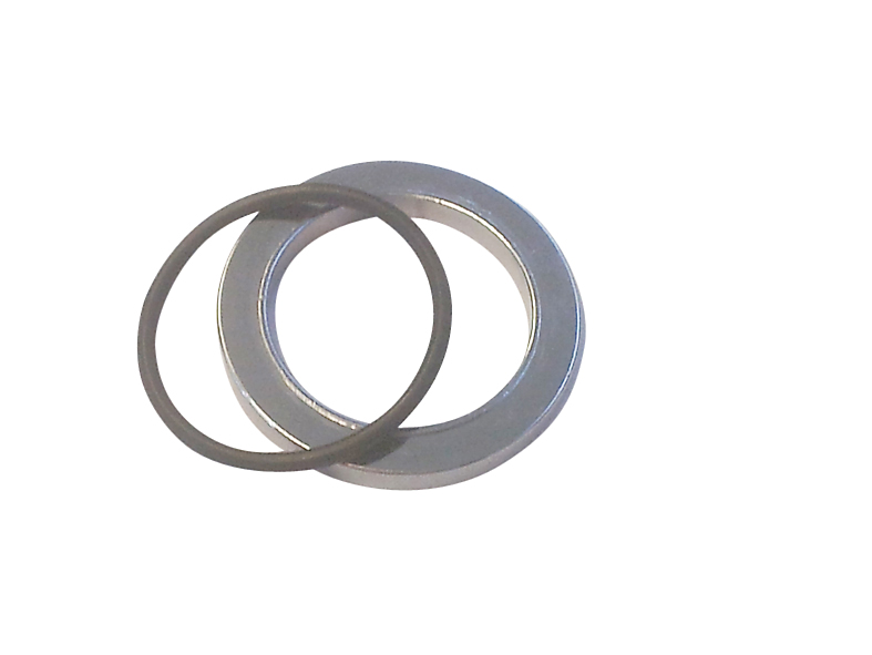 Børma bordring + o-ring A2 krom