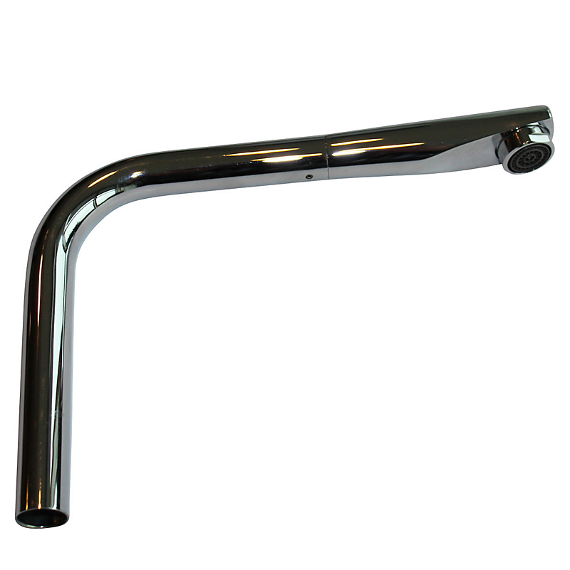 Børma Tud f A1 A2 kv L-tud stainless look m 24mm luftbl.