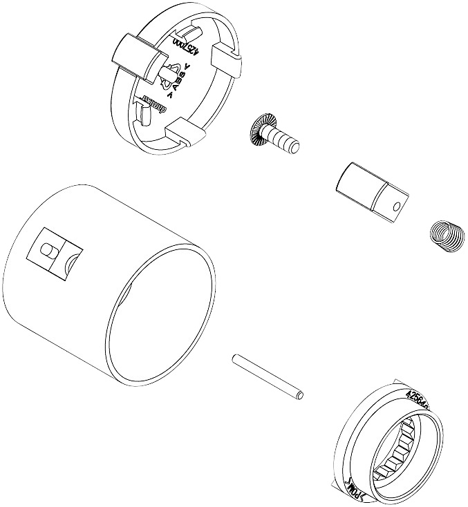 Damixa kit håndtag flow regulering