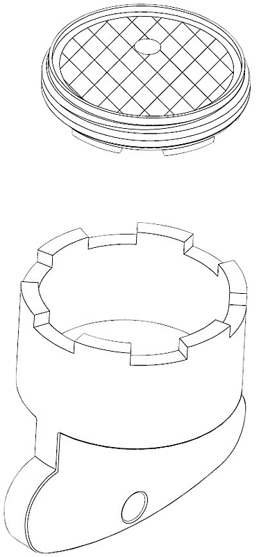Damixa Luftblander m24 & nøgle slim 23590
