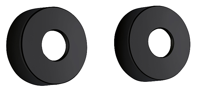 Damixa rosetter 3/4'' 2stk. Ø70, matsort