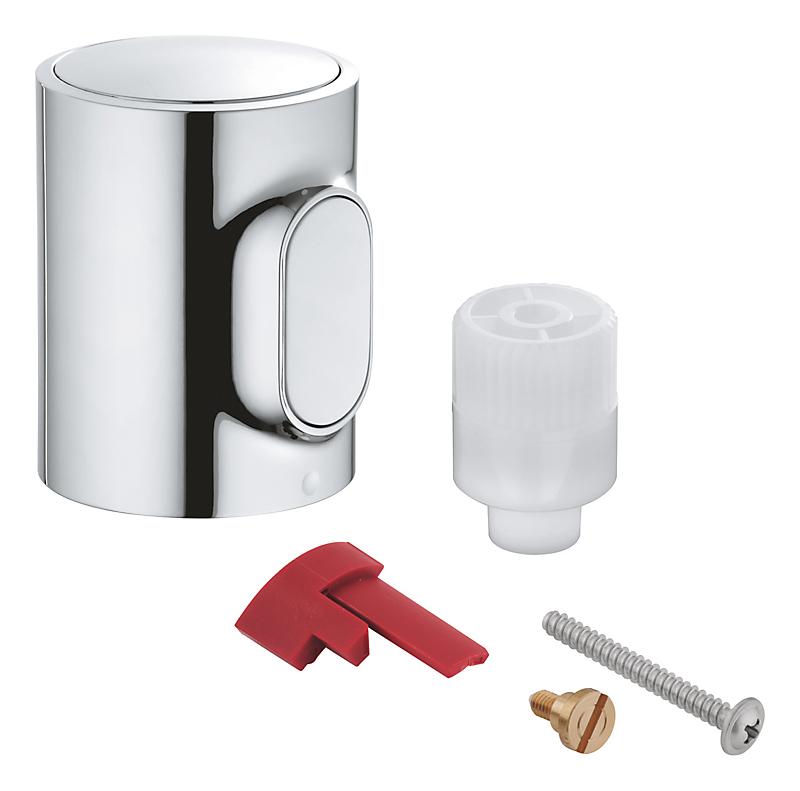 GROHE Grohtherm 500 temperaturindstilling. Forkromet