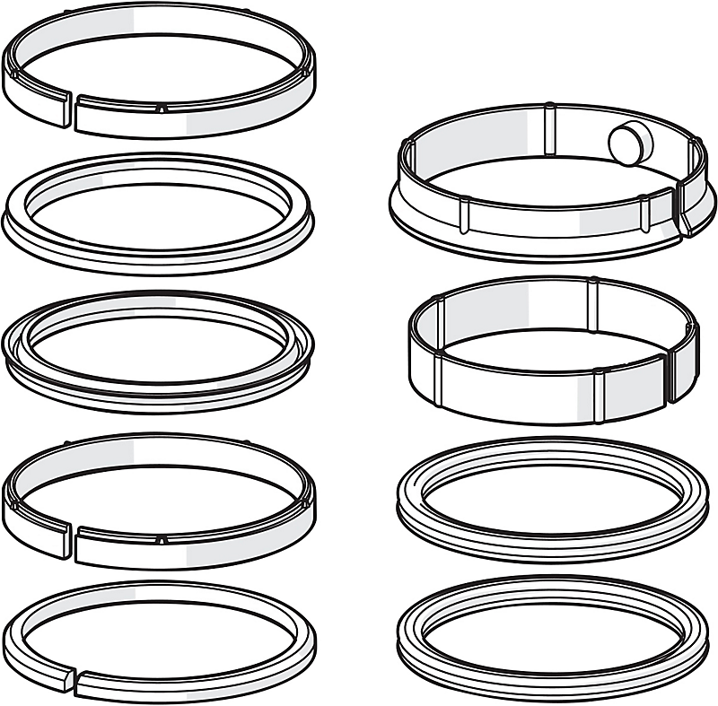 Oras pakningssæt til Saga køkken 3930F