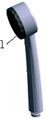 Oras Si med O-ring til Apollo håndbruser