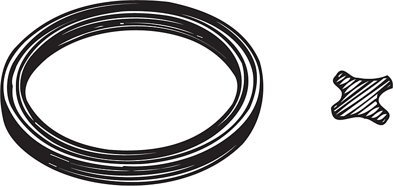 Gustavsberg Rep.Sæt T/køkkbat 41633971-02