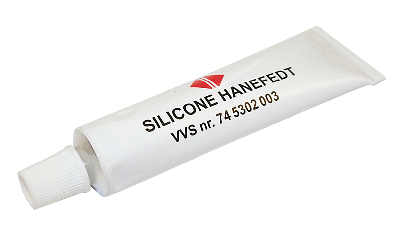Silicone Hanefedt i tube