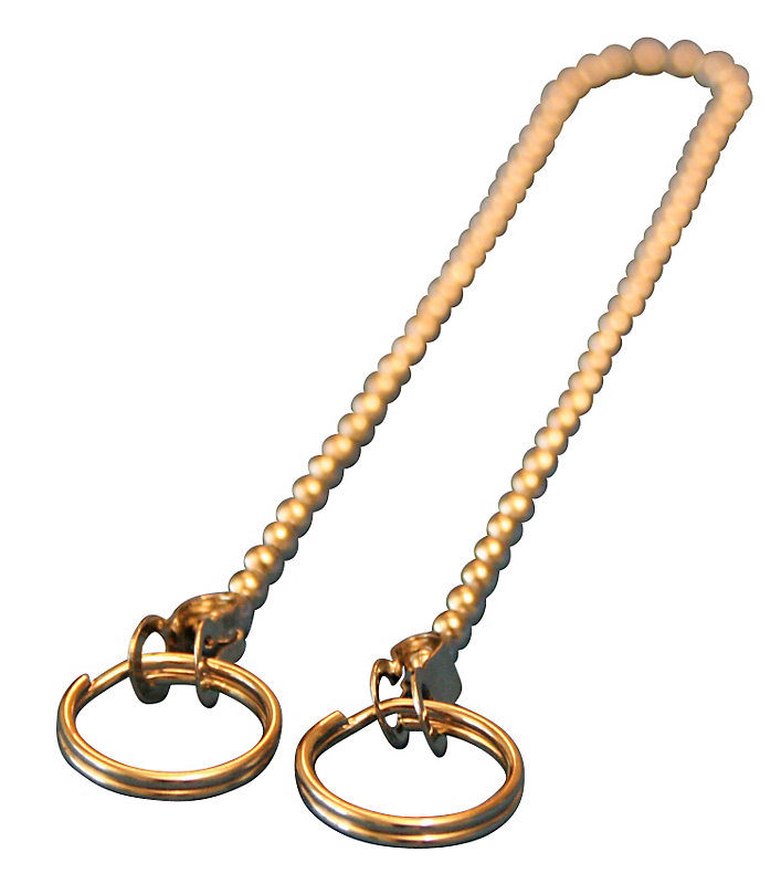 300 mm kuglekæde m/forb.led. uden ringe