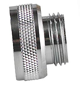 Nito overgangsstykke udv. 1/2 gev. indv. 3/4 gev., krom, SB, Nito 53690A1