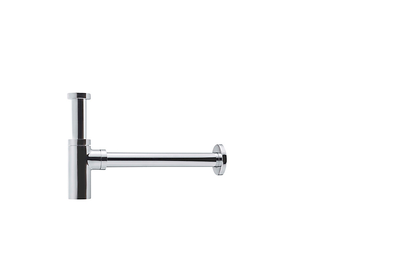 Qtoo d line vandlås, poleret krom