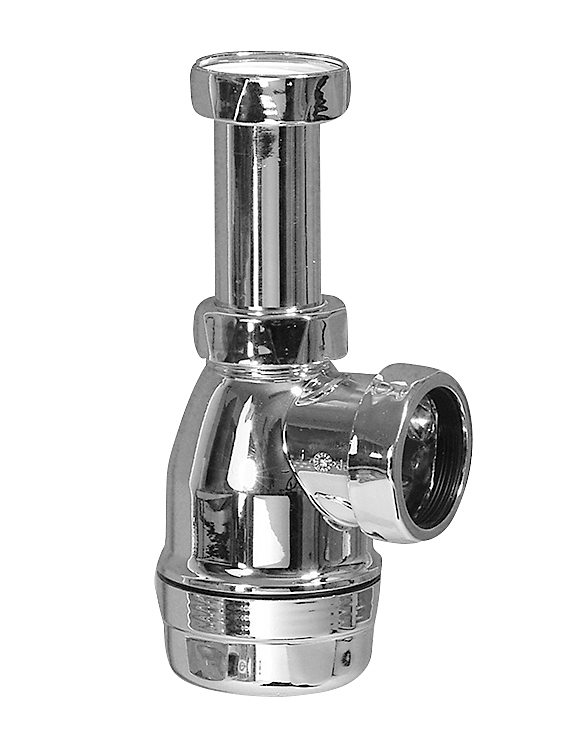 Purus Pungvandlås 32mmx1 1/4 med teleskoprør forkromet