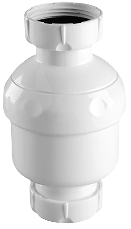 Primeo pungvandlås 1.1/4'' x 32 mm, lige plast