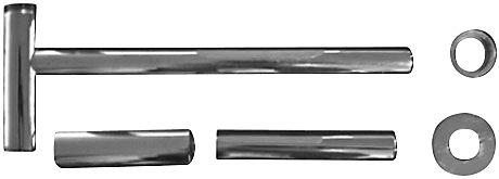 Duravit vandlås 32mm/1 1/4 sort mat