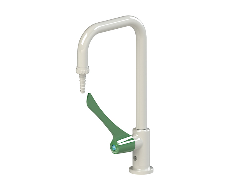 BROEN-LAB Aftapperventil, WPC Slangespids, Slange med 3/8'' omløber, 200mm, Bordmonteret