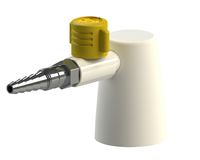 BROEN-LAB Envejs Lift/Turn-ventil, G 12mm klemringsfitting til CU-rør, Bordmonteret