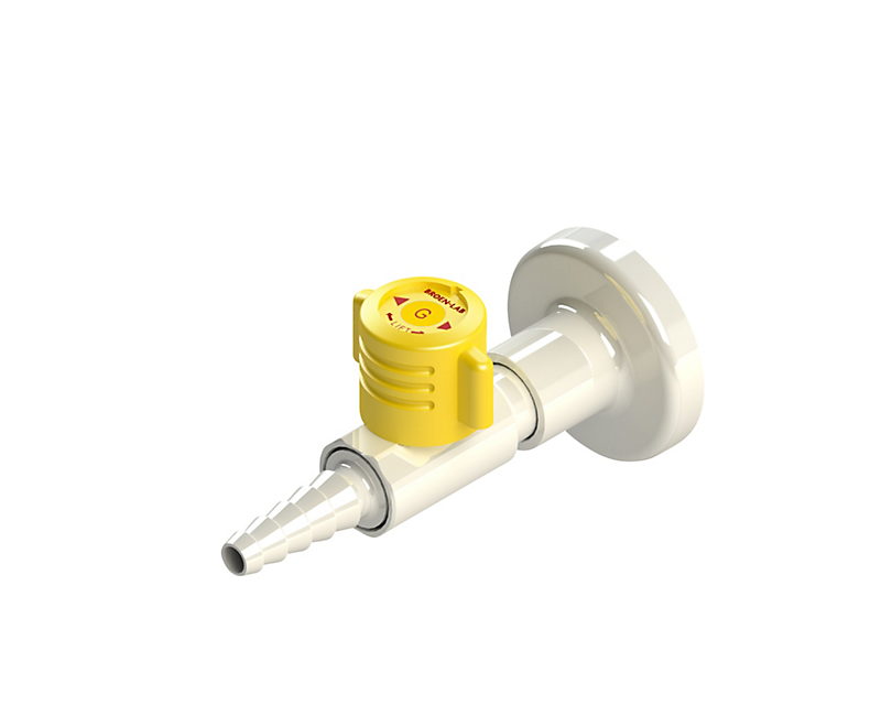 BROEN-LAB Envejs Lift/Turn-ventil, G 12mm klemringsfitting til CU-rør, Vægmonteret/nedhængt