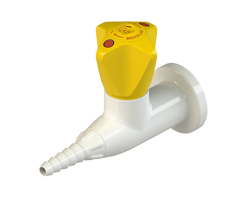 BROEN-LAB Envejs Press/Turn-ventil, G UniFlex, Vægmonteret
