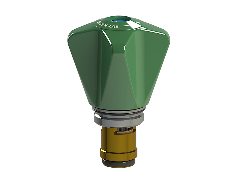 BROEN-LAB Topstykke og greb, grønt (WPC) Med greb i grønt