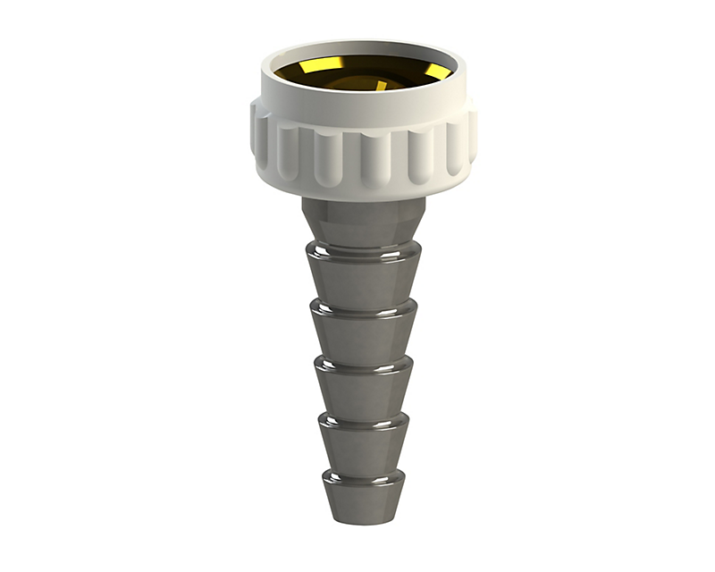 BROEN-LAB Slangespids, Special vand G1/2'', PVDF og rustfrit stål
