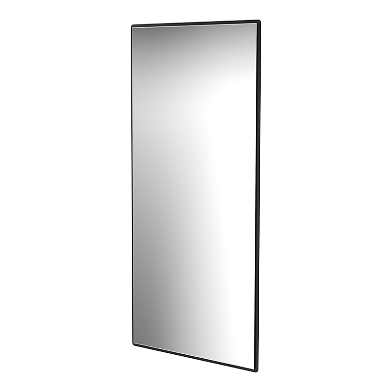 Dan Dryer spejl 1000x500mm. Tidløs design Spejlet kan hænges både horisontalt & vertikalt. Sort