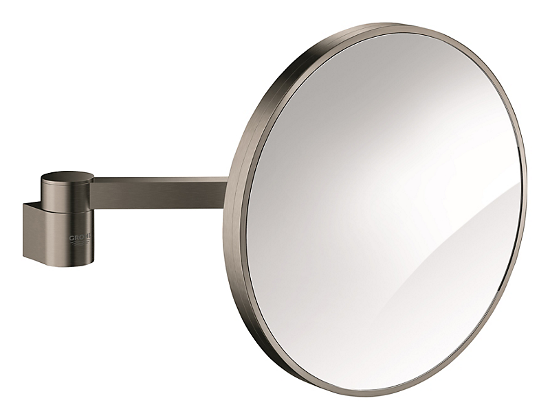 GROHE Selection kosmetikspejl 224mm 7xforstør .Børstet hard graphite