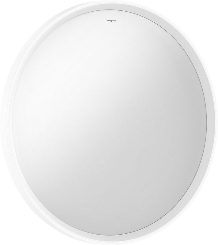 hansgrohe Xarita S Spejl med LED-lys ø700x50mm. IR sensor, mat hvid