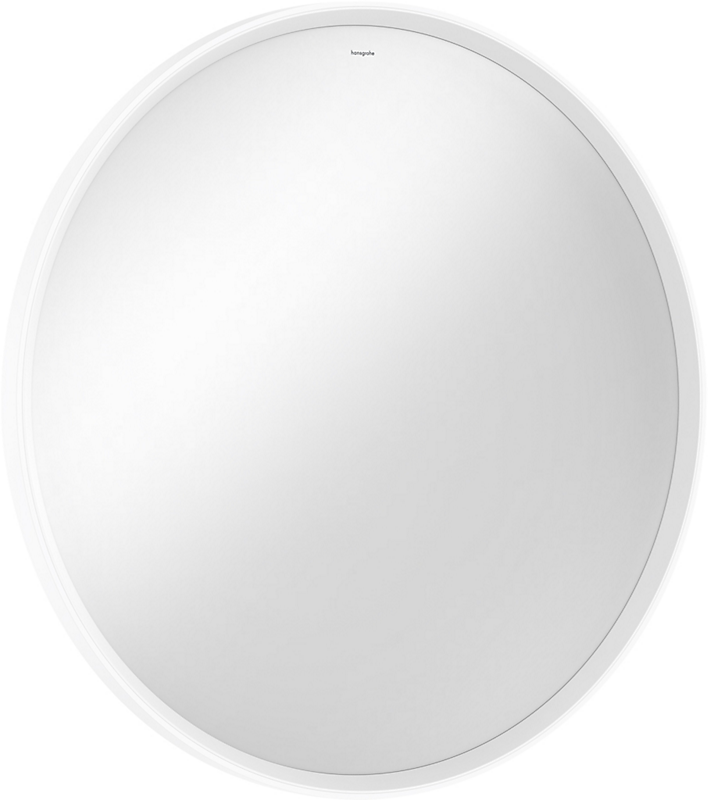 hansgrohe Xarita S Spejl med LED-lys ø900x50mm. IR sensor, mat hvid