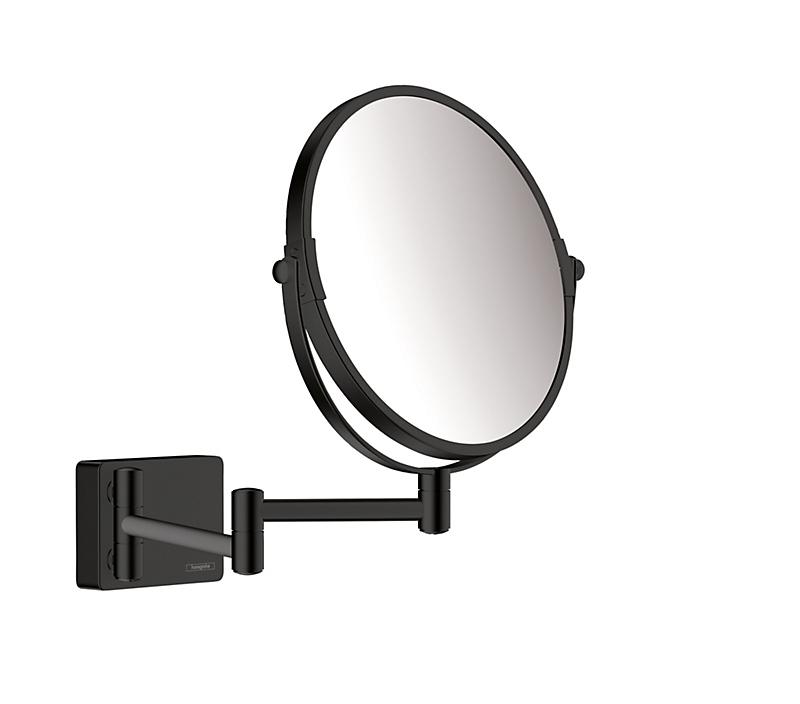 hansgrohe Addstoris barber-/kosmetikspejl mat sort