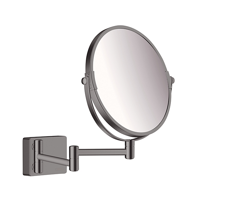hansgrohe Addstoris barber-/kosmetikspejl Børstet black chrome
