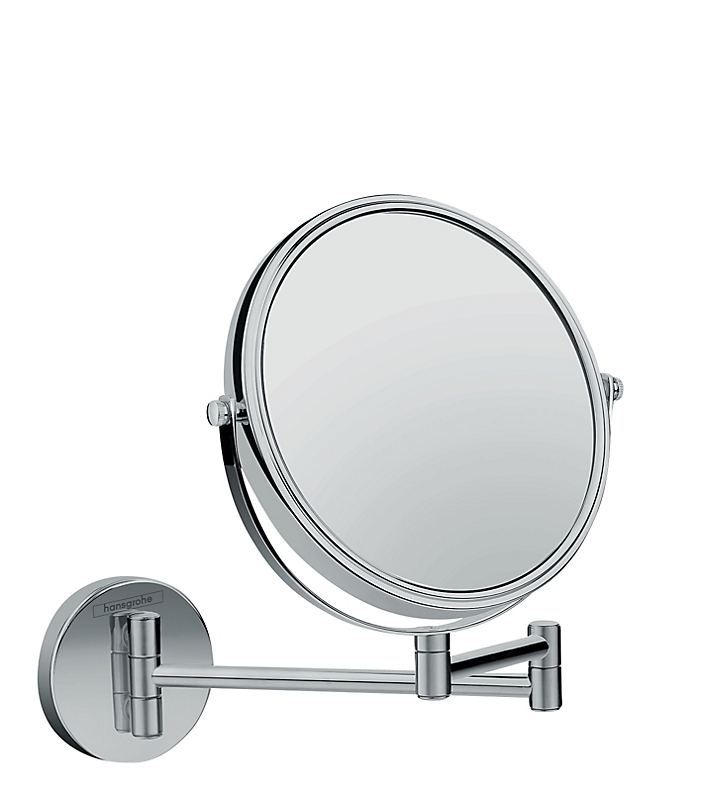 hansgrohe Logis Uni barberspejl Ø180x338mm uden lys