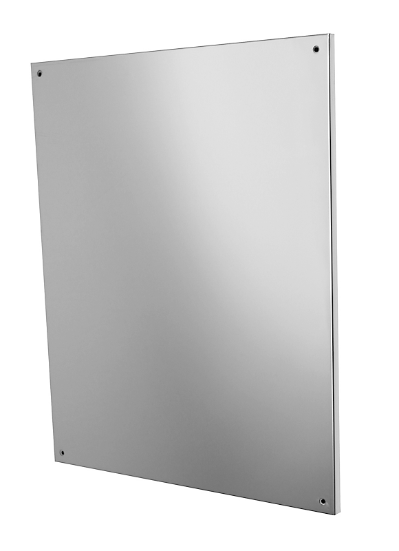 Purus Spejl 1000x600x1mm med plugs/skruer højglans