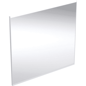 Geberit Option Plus Square spejl 750x700mm med lys direkte. Aluminium