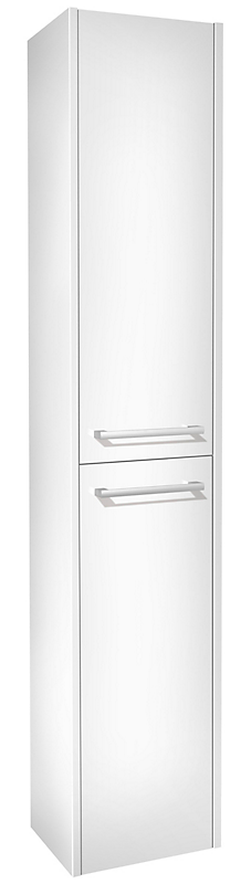 Gustavsberg Nordic 3 højskab 350x1800 mm. Hvid højglans