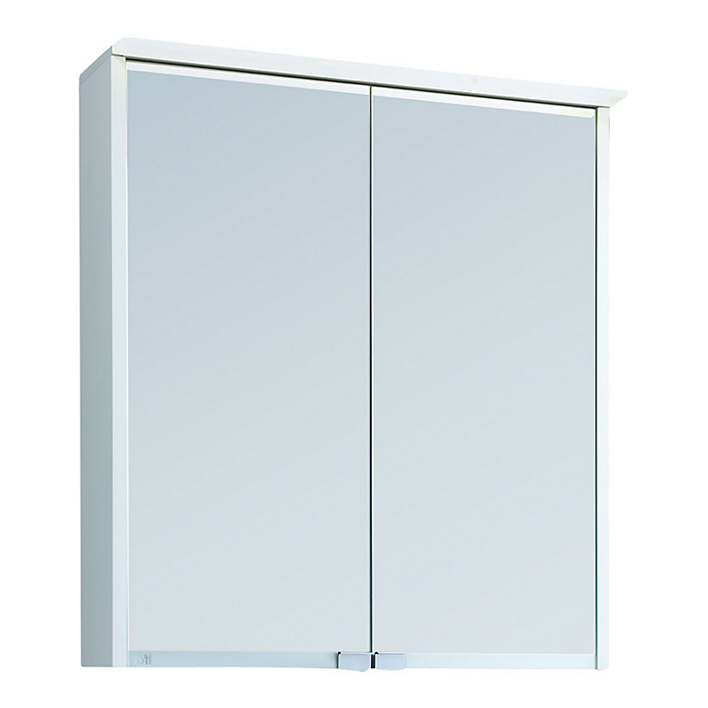 Ifö option spejlskab bas 50. Hvid med led belysning