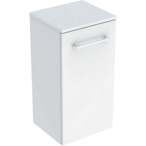 Ifö Spira Pro sideskab med 1 låge: 33x65x29.7cm Hvid smalt design