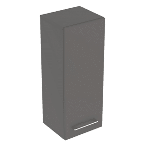 Ifö Spira Pro halvhøjt skab med 1 låge: 33x85x29.7cm Lava smalt design