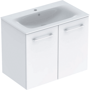 Ifö Spira Pro møbelsæt 2 låger: B1=78.8cm T=50.2cm Hvid smalt design