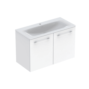 Ifö Spira Pro møbelsæt 2 låger: B1=98.8cm T=50.2cm Hvid smalt design