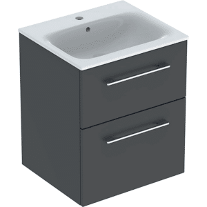 Ifö Spira Pro møbelsæt 2 skuffer: B1=53.8cm T=50.2cm Lava smalt design