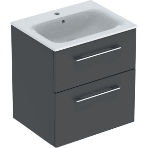 Ifö Spira Pro møbelsæt 2 skuffer: B1=58.8cm T=50.2cm Lava smalt design