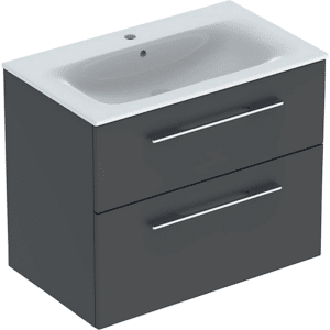Ifö Spira Pro møbelsæt 2 skuffer: B1=78.8cm T=50.2cm Lava smalt design