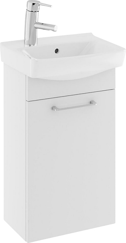 Ifö Spira møbelpakke 40 cm. Med hanehul til venstre. Hvid. 42330