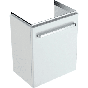 GEBERIT Renova compact vaskeskab 500x367x604mm 1låge blankpoleret hvid lakeret