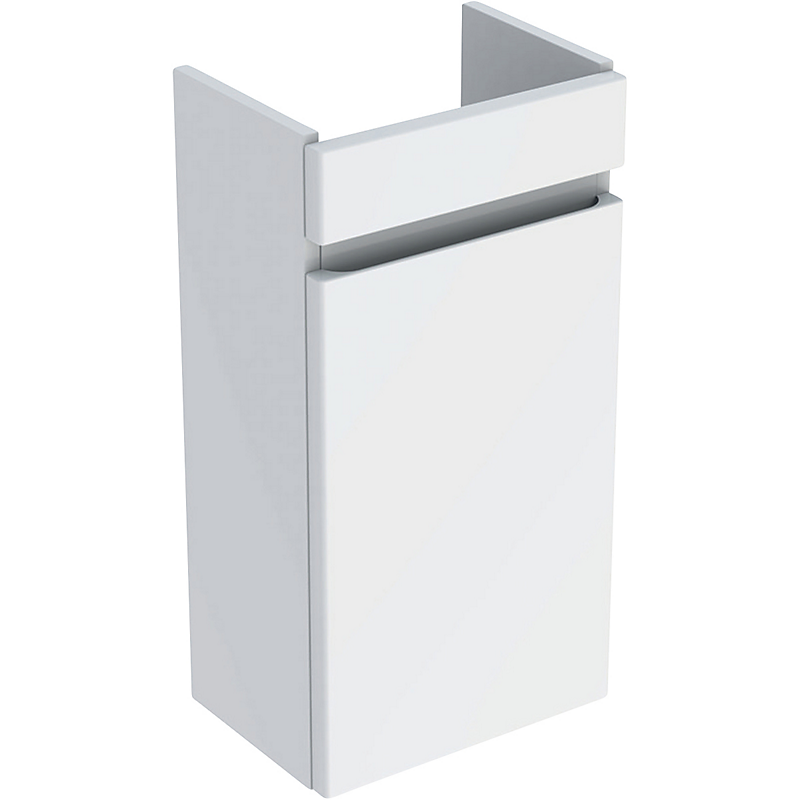 GEBERIT Renova plan vaskeskab 310x220x605mm 1låge blankpoleret hvid lakeret