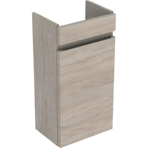 GEBERIT Renova plan vaskeskab 310x220x605mm 1låge nøddetræ hickory lys struktureret folie