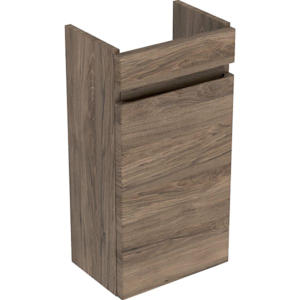GEBERIT Renova plan vaskeskab 310x220x605mm 1låge nøddetræ hickory struktureret folie