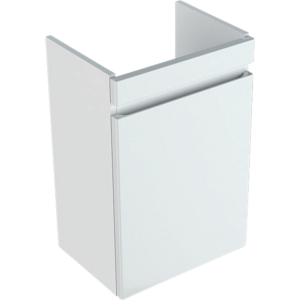 GEBERIT Renova plan vaskeskab 385x310x660mm 1låge blankpoleret hvid lakeret